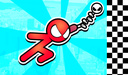 Stickman Spider Superheld mit Haken