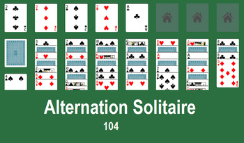 Alternation Solitaire 104