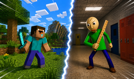 Noob vs Baldi