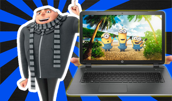 What's in Gru's laptop from Despicable Me?