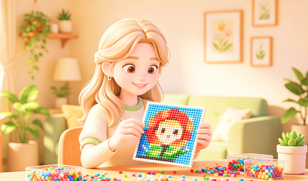 Super Coloring: Bead Sort