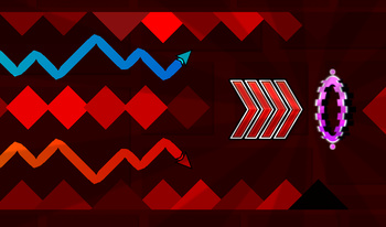 Geometry dash: dual wave