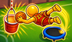 Trampoline Basketball 3D