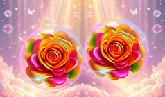 Relie les fleurs ! Éclate les bulles ! 2048