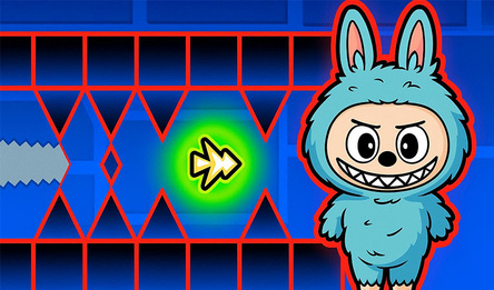 Labubu - Wave Geometry Dash