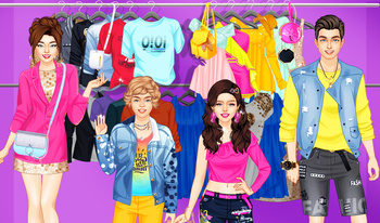 Superstar Family Dress Up Game