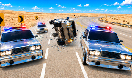 Arab Drift: Escape from the Police