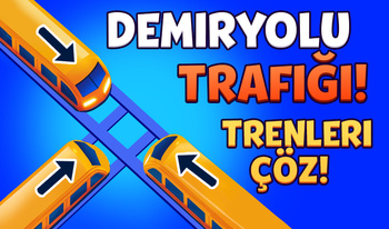 Demiryolu Trafiği! Trenleri Çöz!