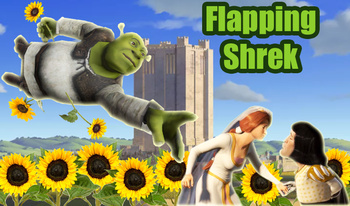 Flapping Shrek