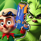 Խաղ Elf and Grinch: Decorate the christmas tree