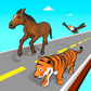 Гульня Animal Transform Race