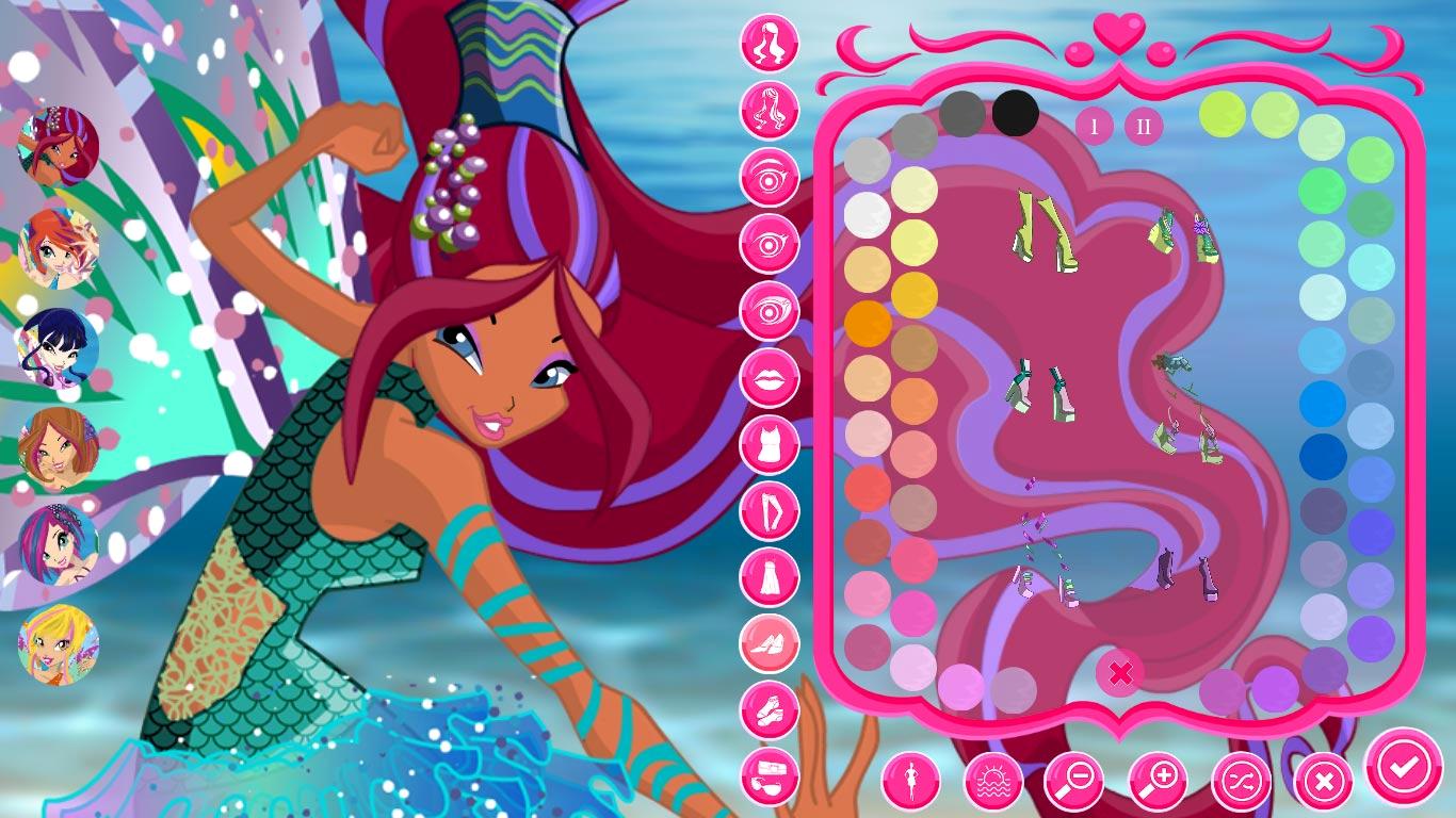 sachin and babi light blue dress Winx Free Games Online main image 0