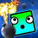 Geometry Dash: Save the cube from bombs