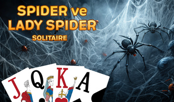 Spider ve Lady Spider Solitaire