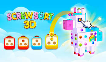 Screw Sort 3D