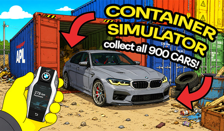 Container Simulator: Collect all 900 Cars!