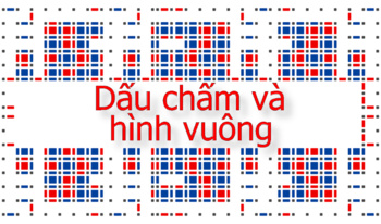 Dấu chấm và hình vuông