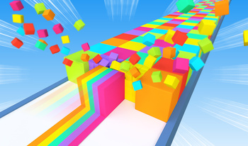 Colored Cubes: Break the Blocks at Speed 3D