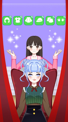 green emerald velvet dress Left or Right Fashion Dress Up: Build Queen Magic Makeover Challenge -  Woman Fashions Battle Stylist Dressup Game main image 0