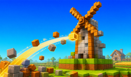BlockMine Craft 3D: Building