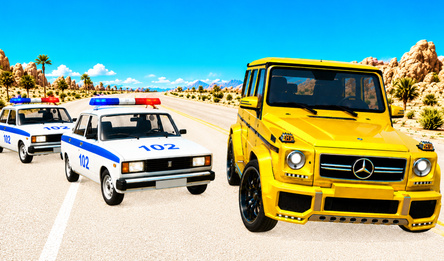 Arab Drift: Escape from the Police