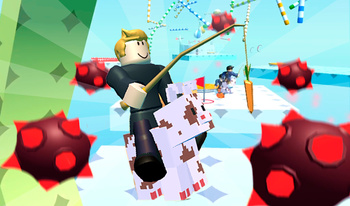 Obby, but you're on a pig