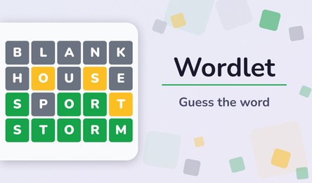 Wordlet: Guess the word