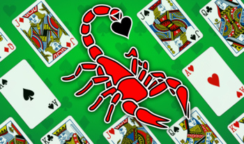 Scorpion Solitaire - Grandes Cartes