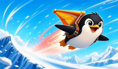 Penguin learns to fly
