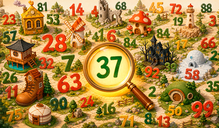 Find the Numbers from 1 to 99!