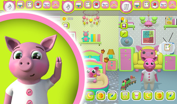 Pig Pigotchi. Grow a pig! My pet