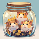 Hamsters in a Bank