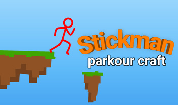 Stickman parkour craft