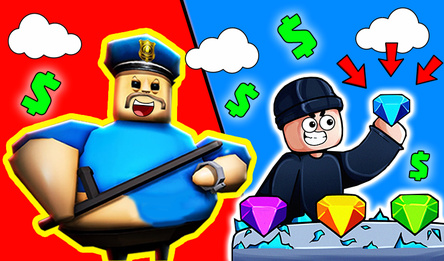 Obby: Barry's Bank Robbery!