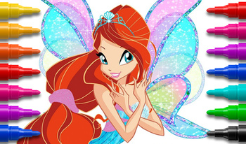 Winx Periler Boyama