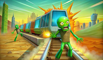 Train War Zombie Survival