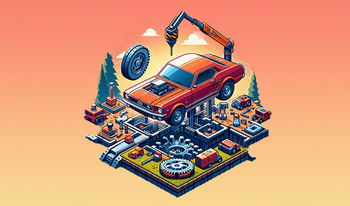 3D CarFactory: Build an Auto Empire!