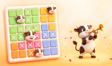 Find the Cow: Fun Sudoku