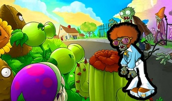 Хипно денс. Plants vs zombies