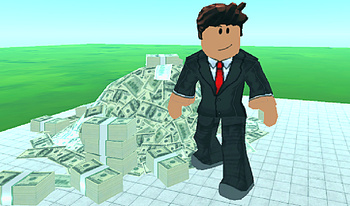 Robbie the Businessman: Build and Upgrade