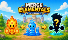 Merge Elementals: Castle Defense