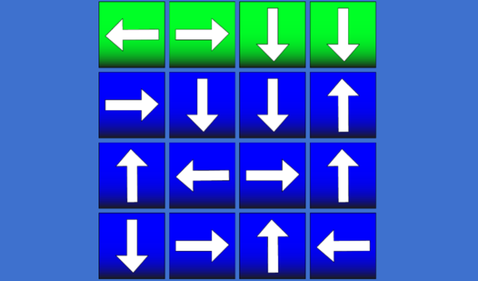 Комбинация стрелок (โดย Joymaker):เล่นออนไลน์ฟรีบน AllWebGames