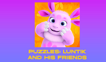 Puzzles: Luntik and his friends