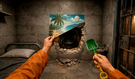 Prison escape: Digger