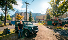 Russian Driver UAZ Hunter