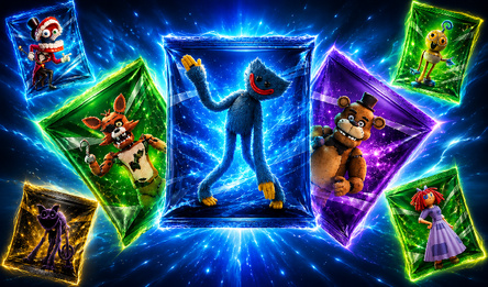 Unbox Meme Characters: FNaF, Huggy, and Others