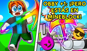 Obby +1: ¡Pero estás en MineBlock!