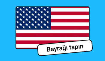 Bayrağı tapın