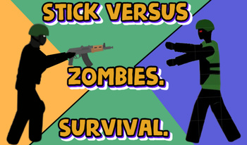 Stick versus Zombies. Survival.