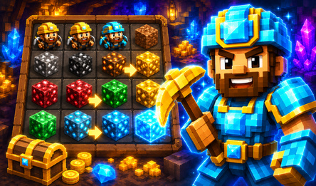 Pickaxes & Gold: Miner Merge
